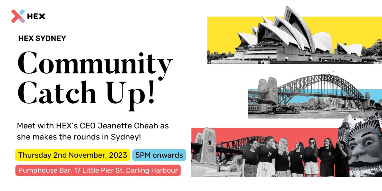 Banner image for HEX Community Catch Up in Sydney!