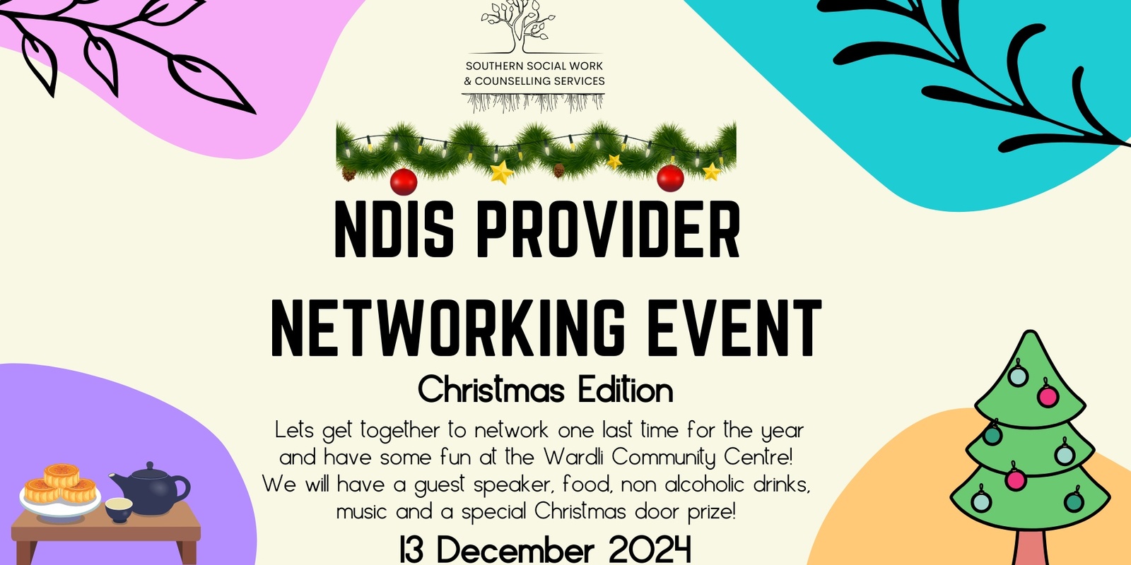 Banner image for NDIS provider Networking Event - Christmas edition!