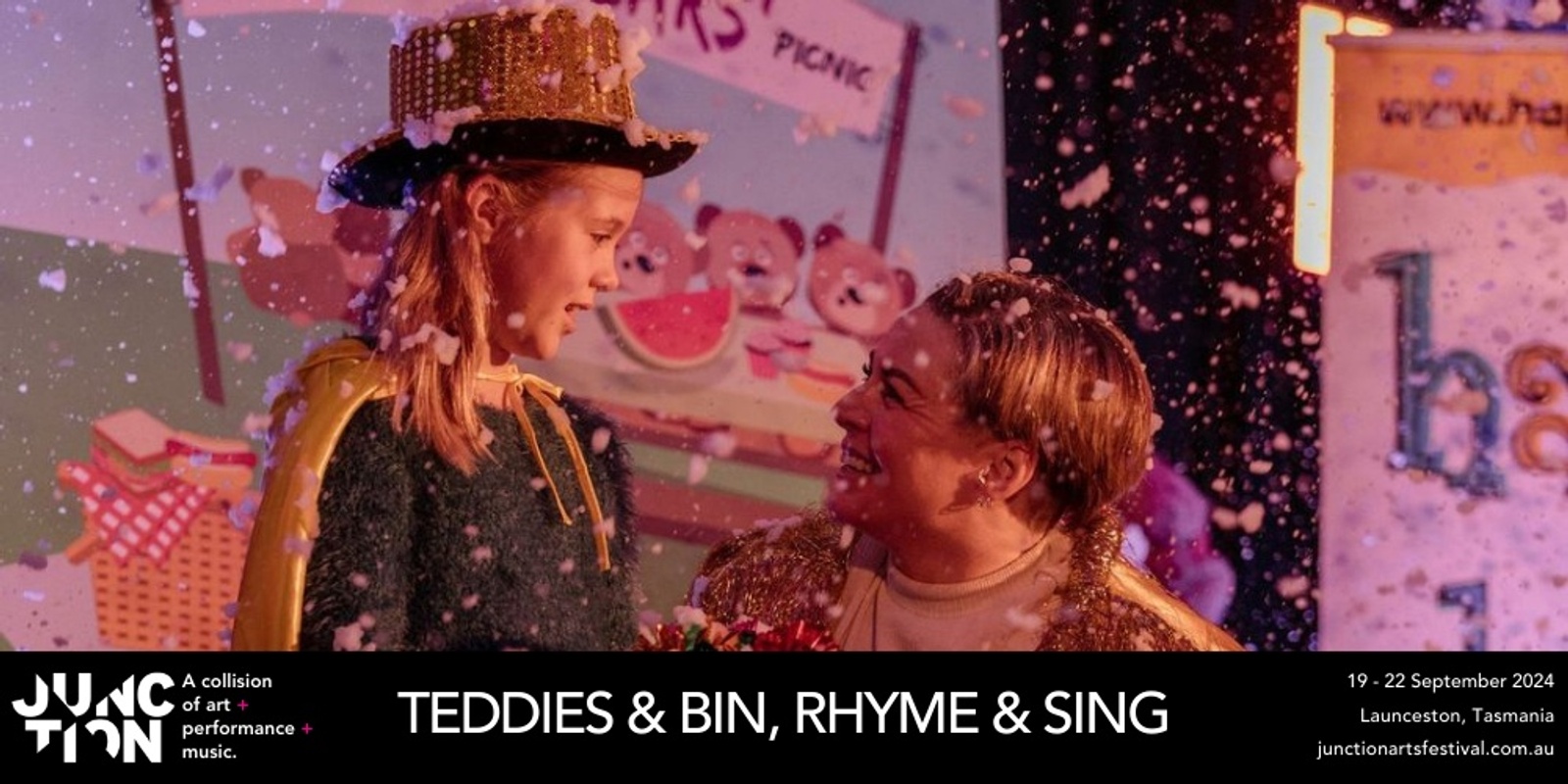 Banner image for Teddies & Bin, Rhyme & Sing