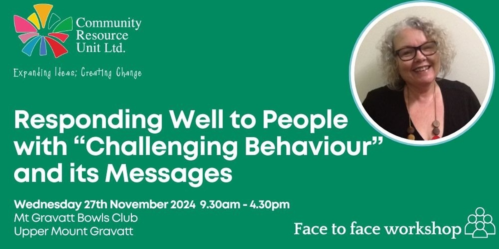 Banner image for Responding Well to People with 'Challenging Behaviour' and its Messages - Brisbane