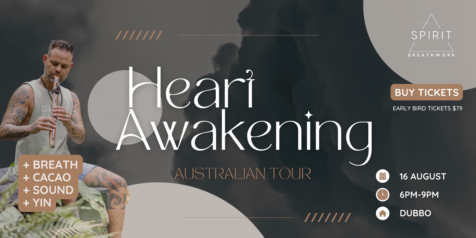 Banner image for Dubbo | Heart Awakening | Friday 16 August