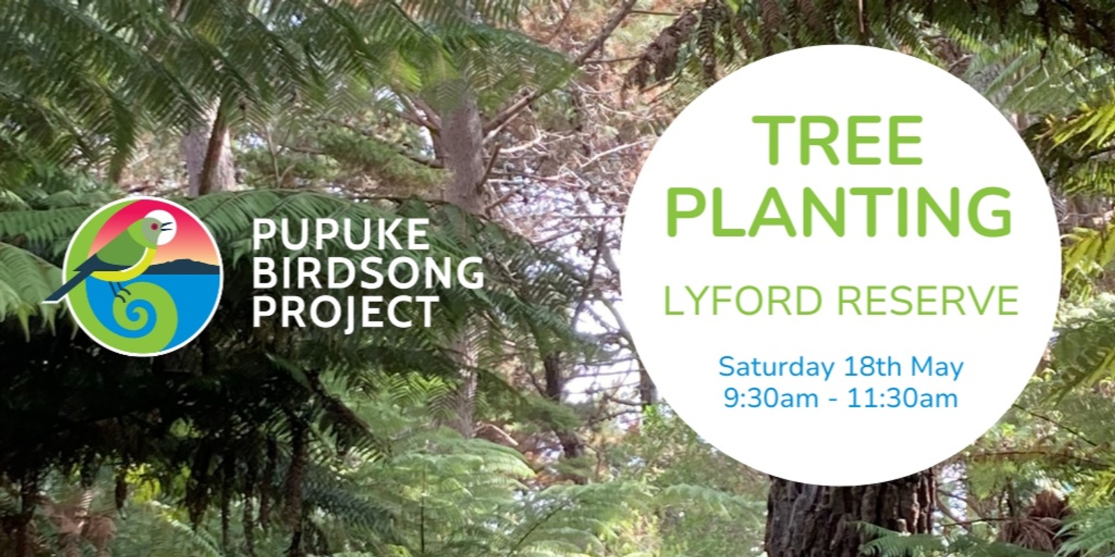 Banner image for Tree Planting - Lyford Reserve