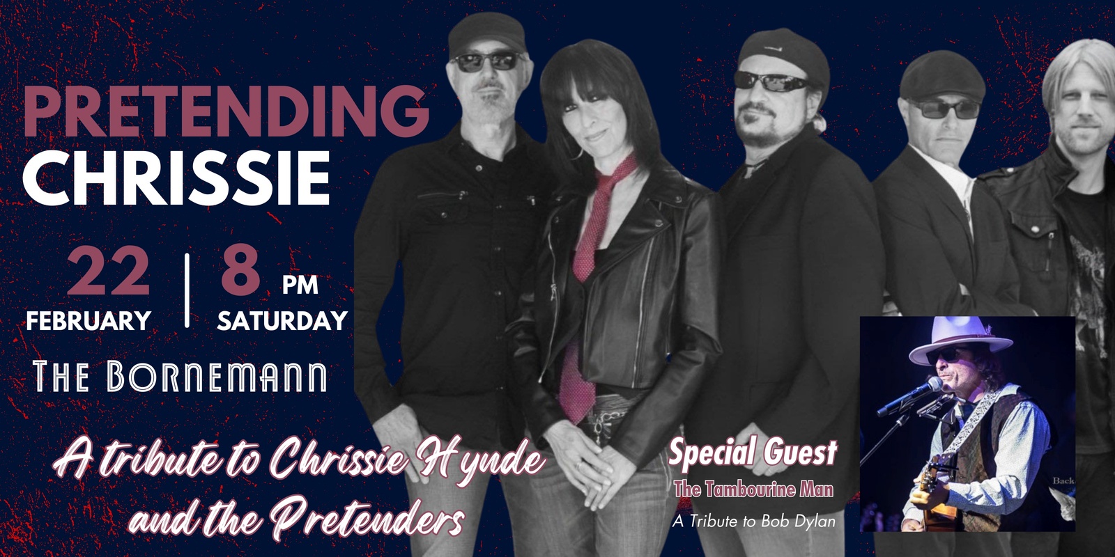 Banner image for Pretending Chrissie: A Tribute to Chrissie Hynde and the Pretenders