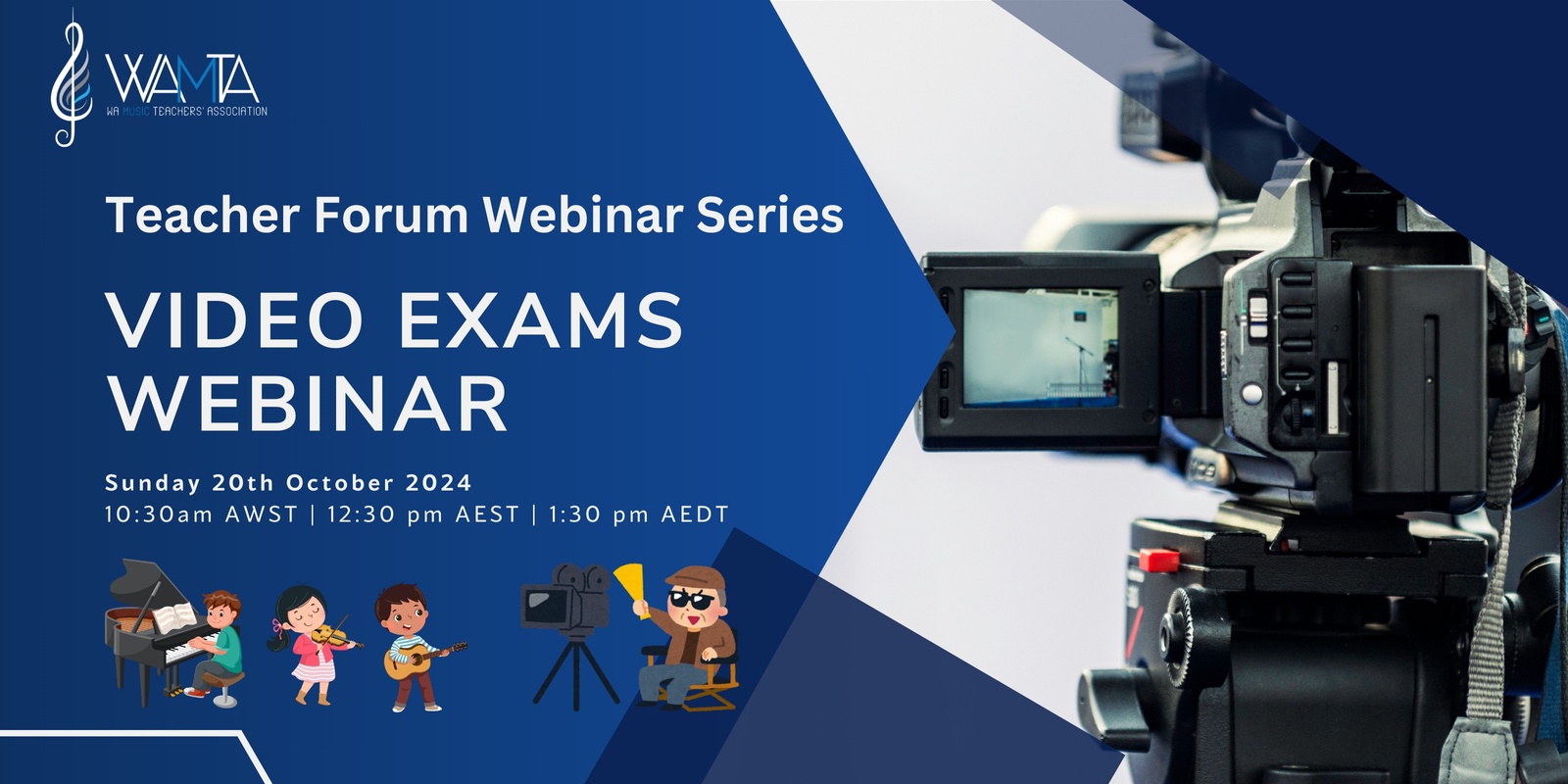 Banner image for Video Exams Webinar