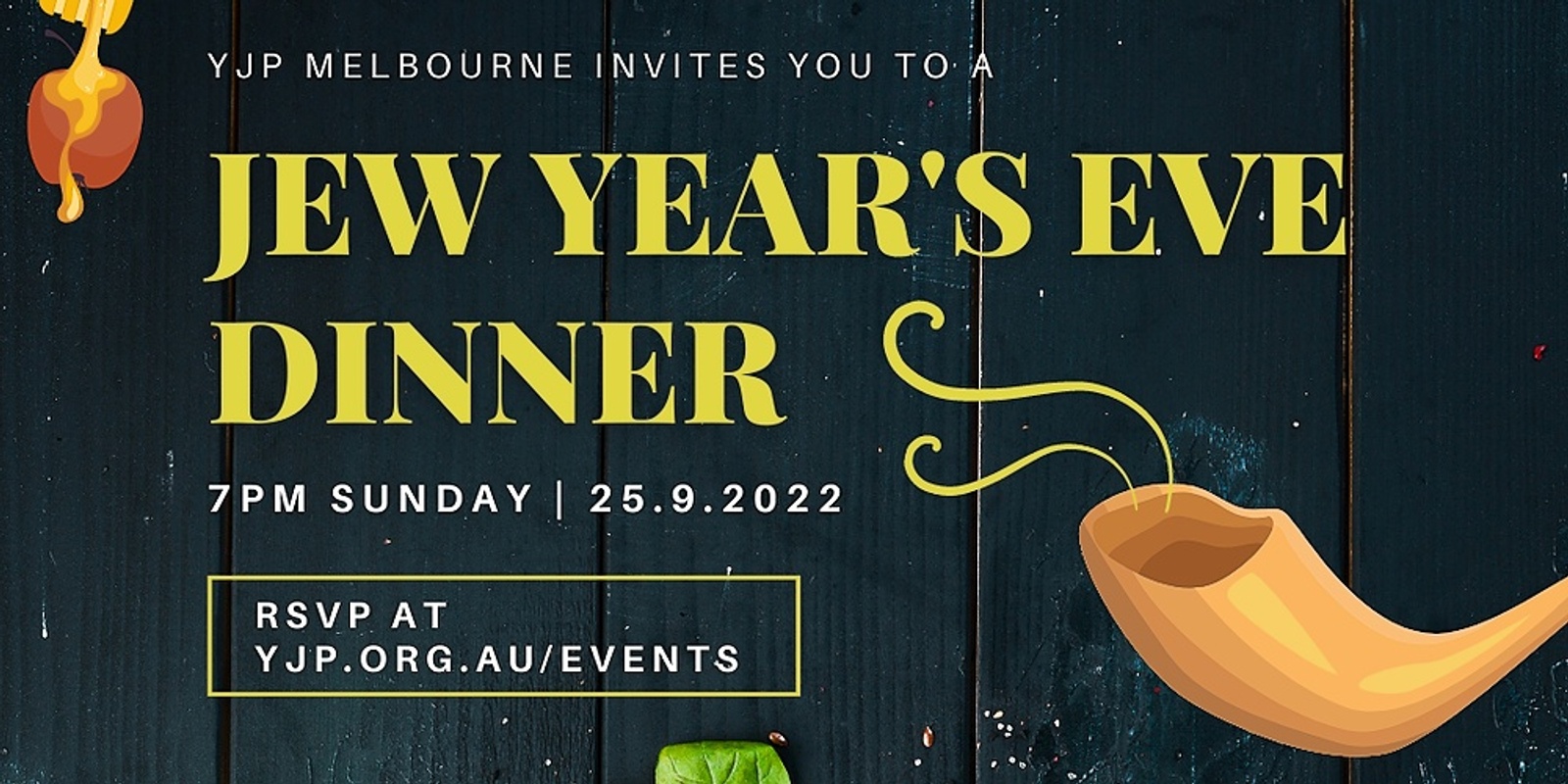 Banner image for Jews Year's Eve Dinner