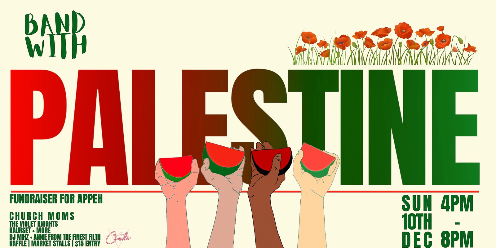 Banner image for Band With Palestine: Fundraiser for APPEH