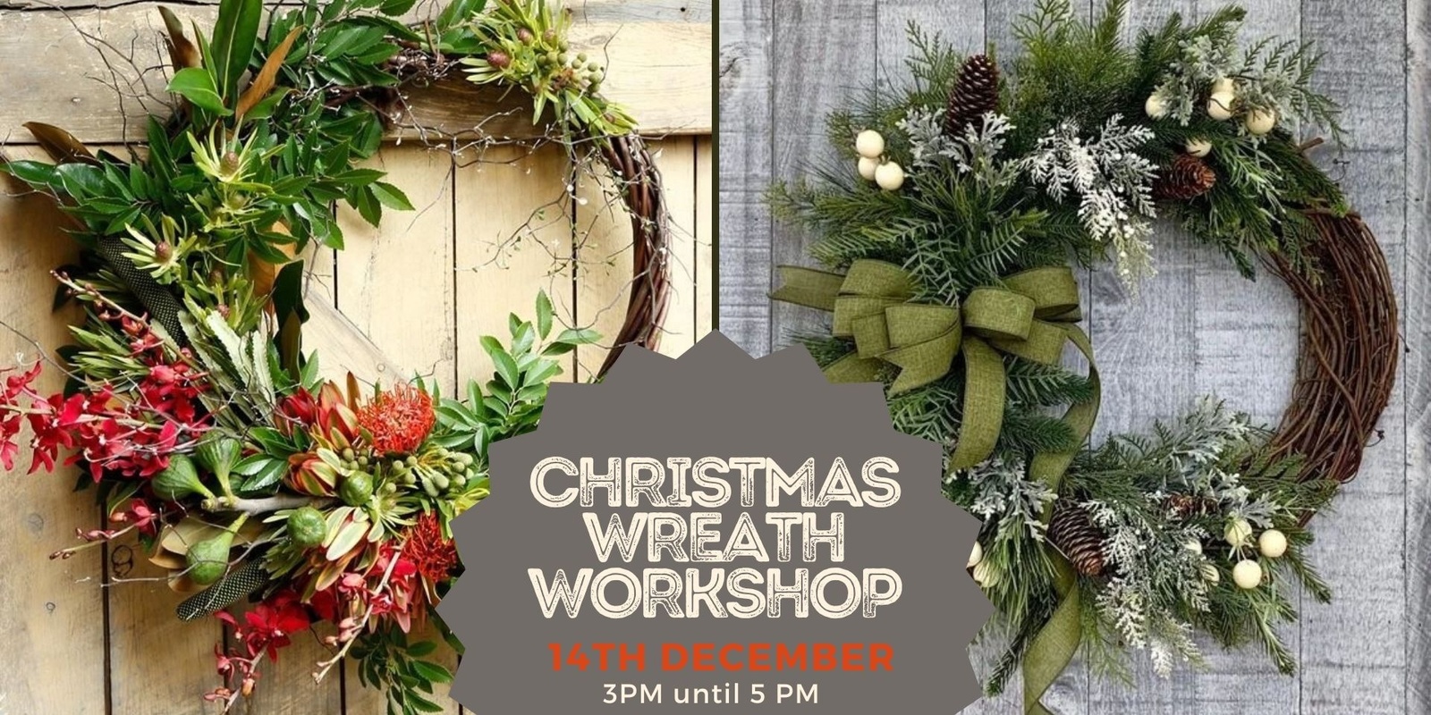 Banner image for Christmas Wreath Workshop