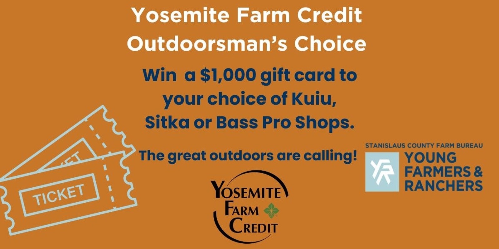 Banner image for YF&R Sweepstakes : Outdoorsman's Choice 