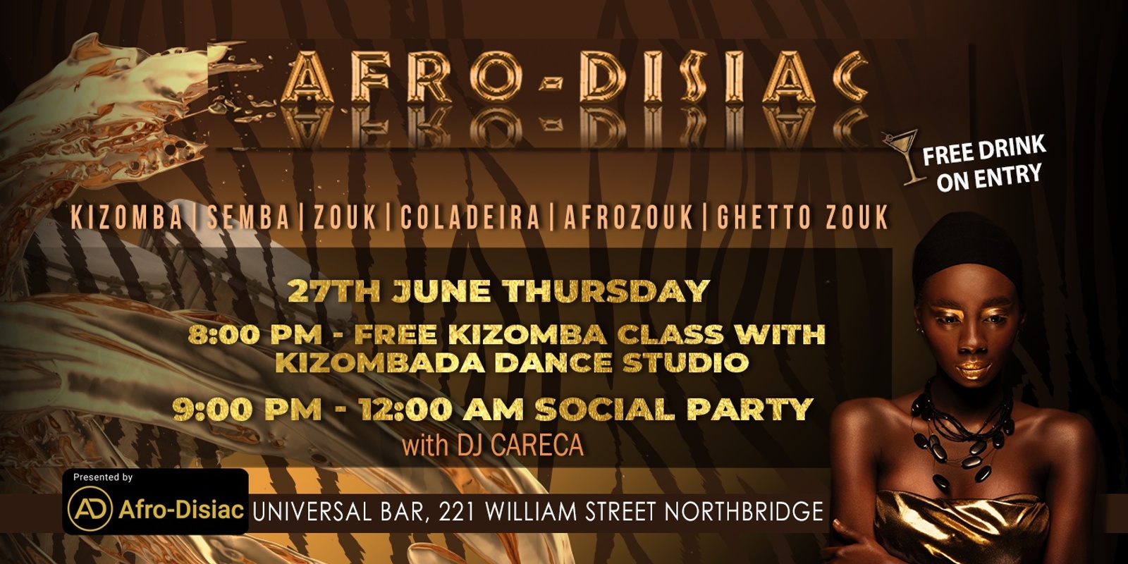 Banner image for Afro-Disiac June 2024!