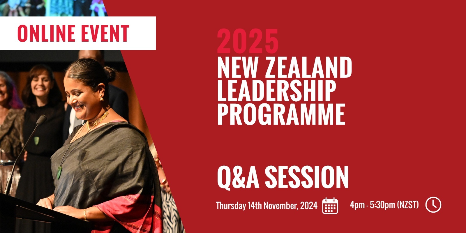 Banner image for New Zealand Leadership Programme Q&A Session #3