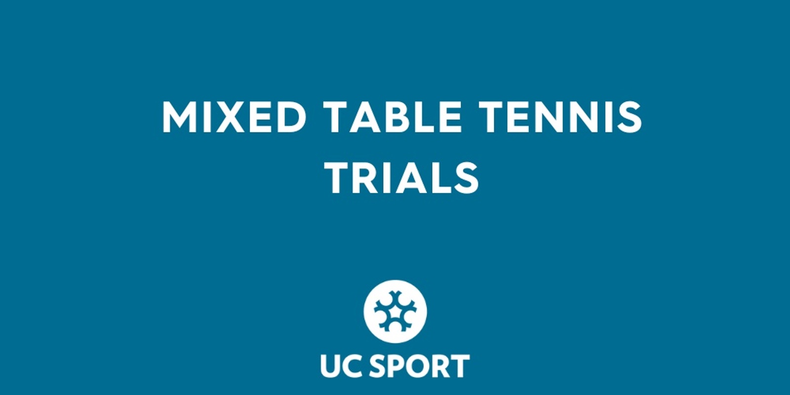 Table Tennis Trials | Humanitix