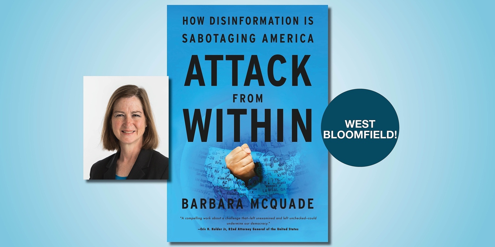 Banner image for Attack from Within Book Event with Barbara McQuade