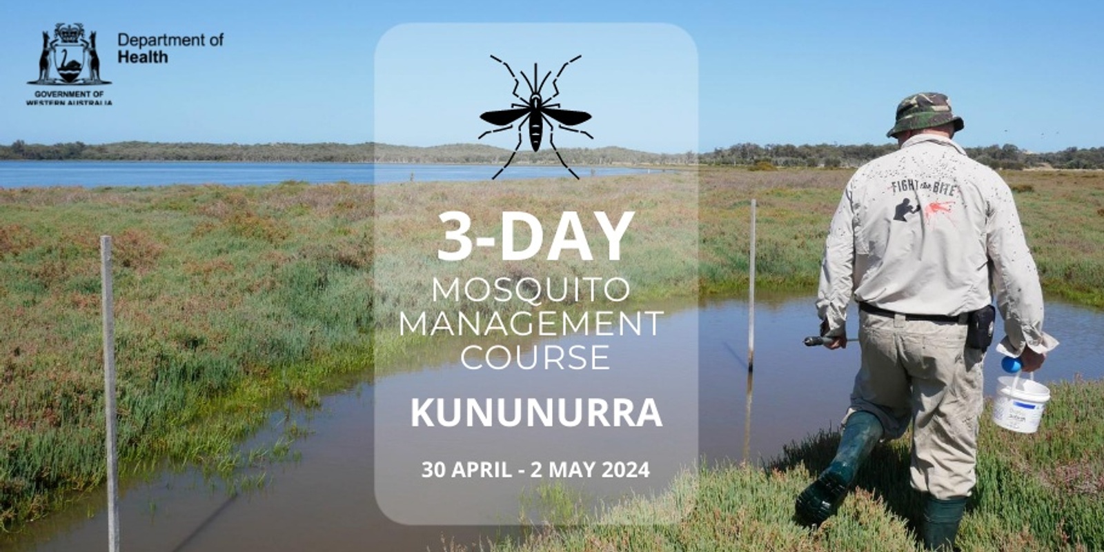 Banner image for Regional Mosquito Management Training Course, Kununurra, Western Australia