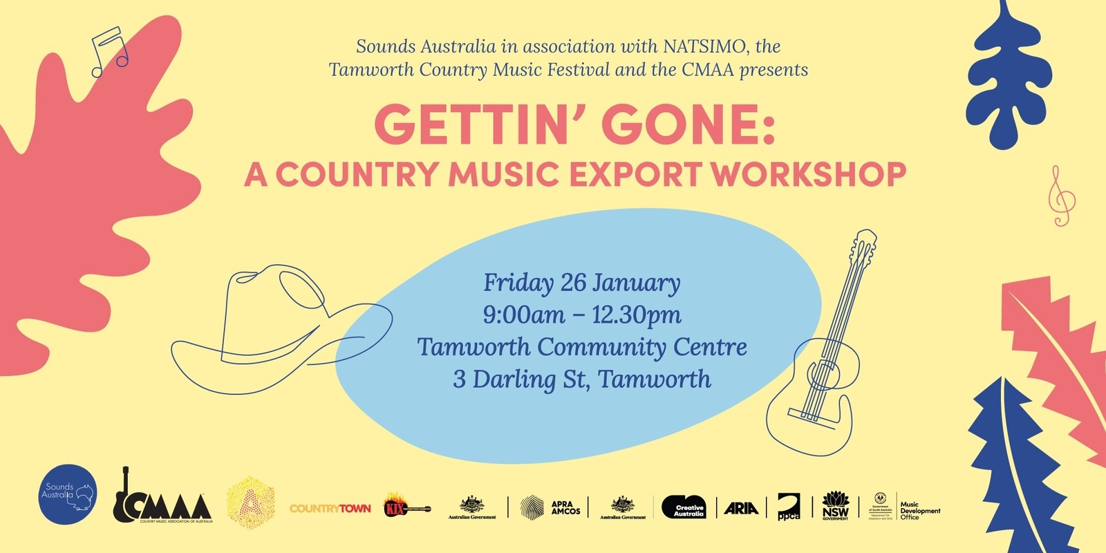 Banner image for Gettin' Gone: A Country Music Export Workshop