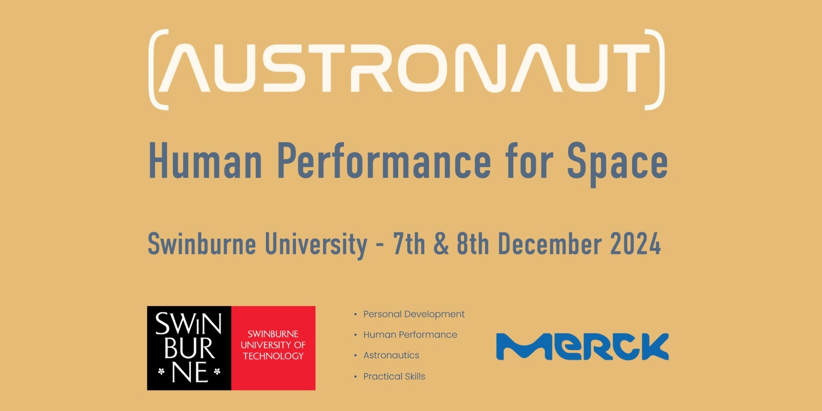 Banner image for Austronaut - Human Performance for Space Workshop