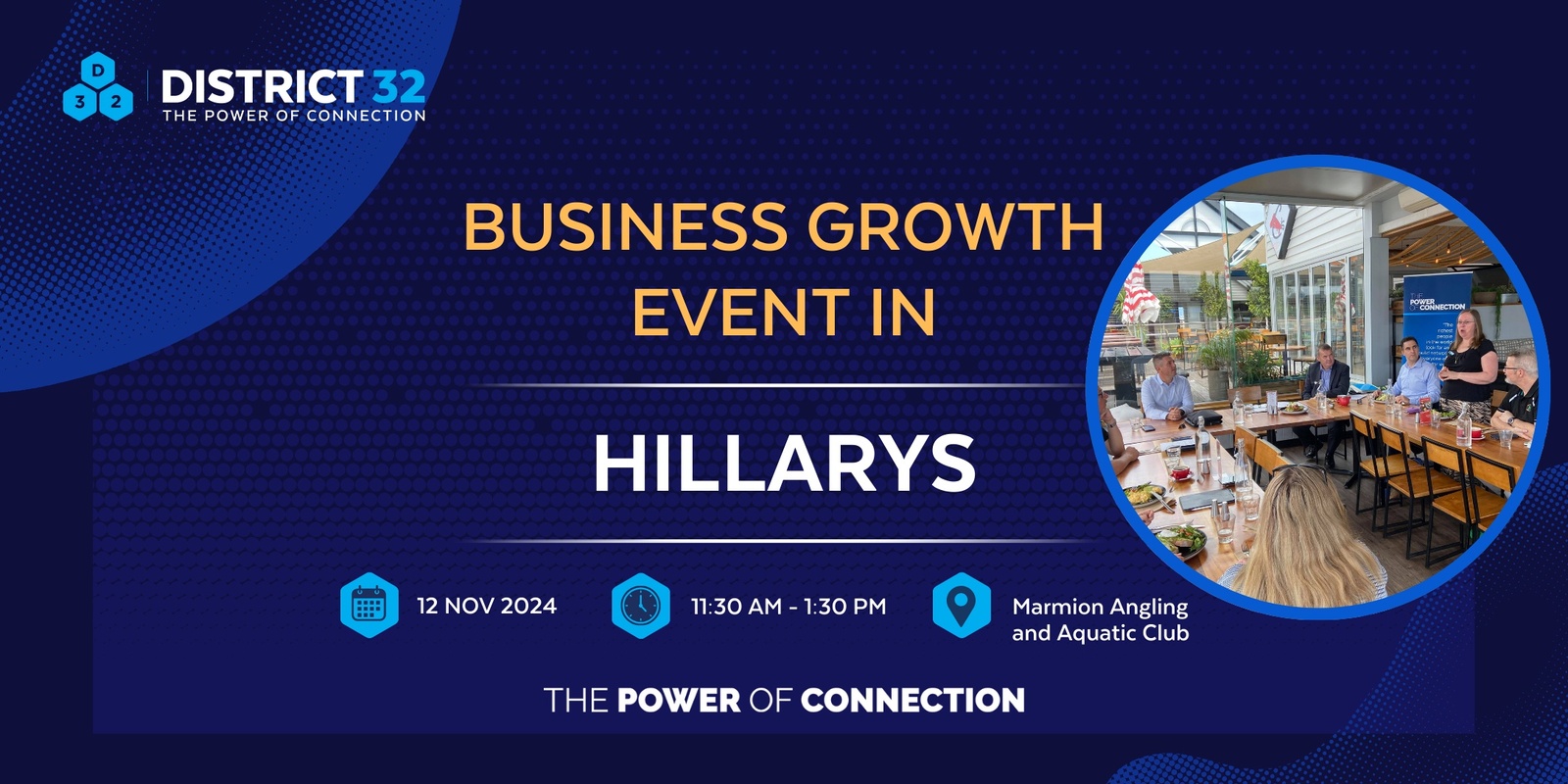 Banner image for District32 Business Networking Perth – Hillarys - Tue 12 Nov