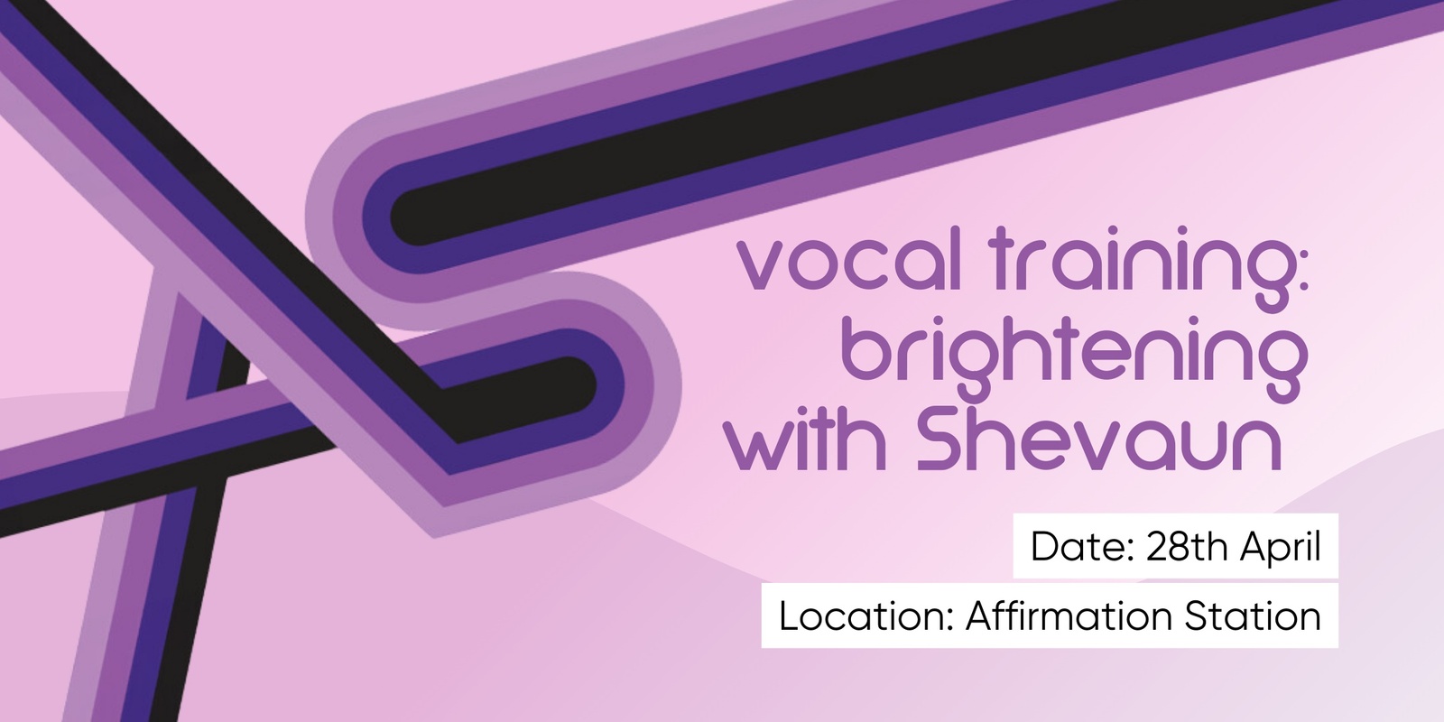 Banner image for AS Services: Vocal Training (Voice Brightening) 