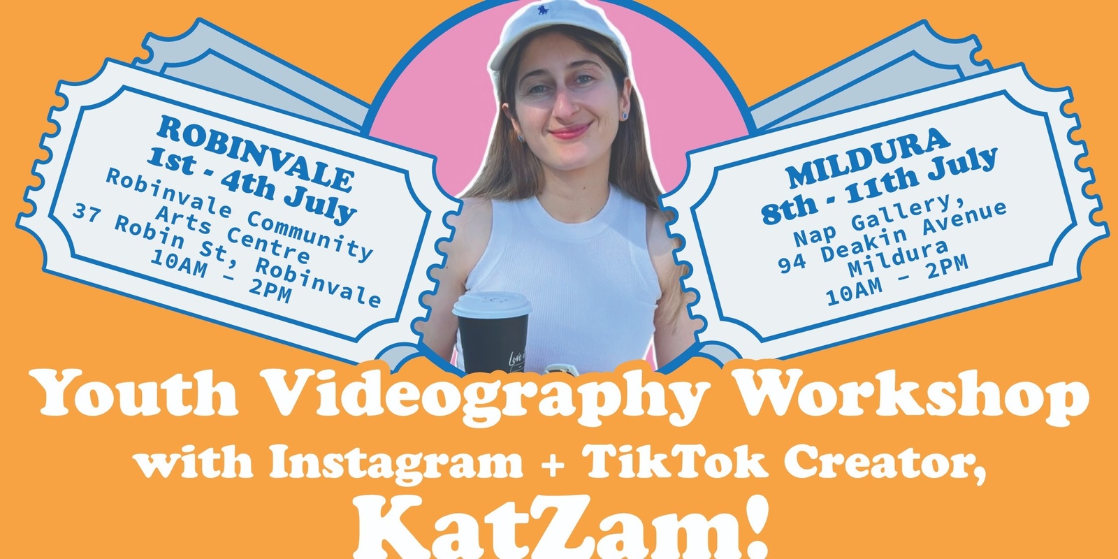Banner image for Youth Videography Workshop with Kat Zam