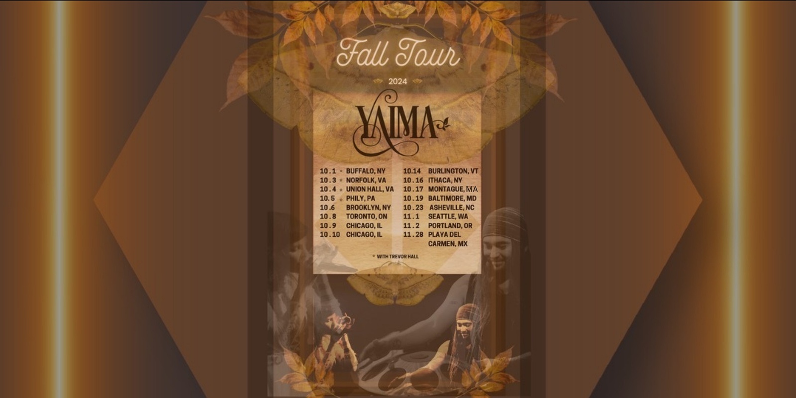 Banner image for Yaima Live in Chicago 2 Night Immersion (Fall Tour '24)