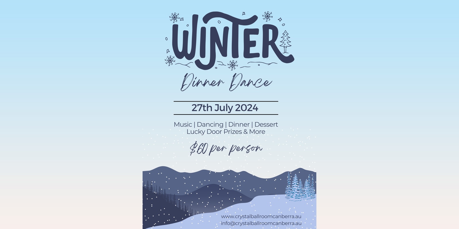 Banner image for Crystal Ballroom Canberra - Winter Ball