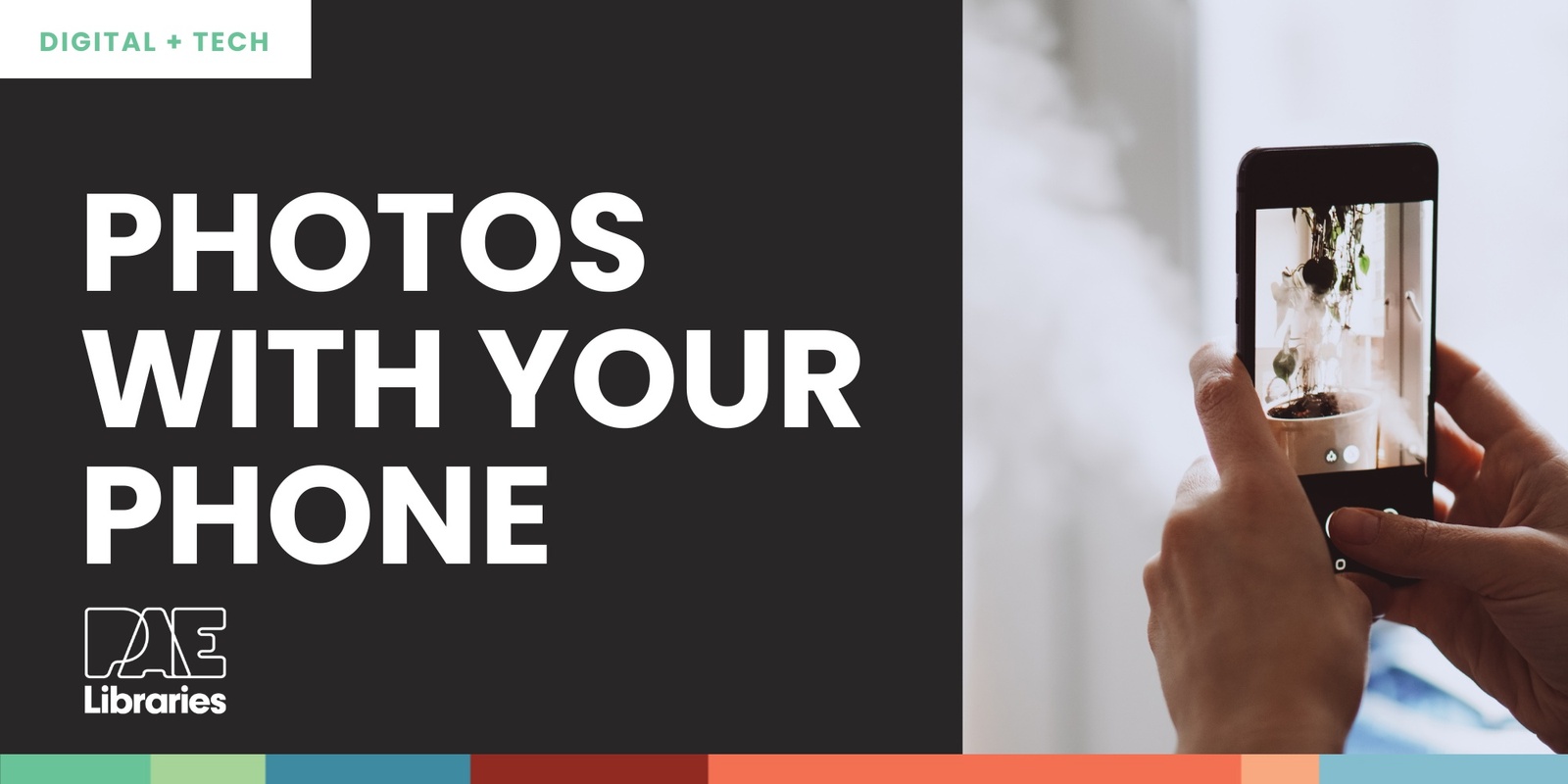 Banner image for Photos with your Phone - Get Techy