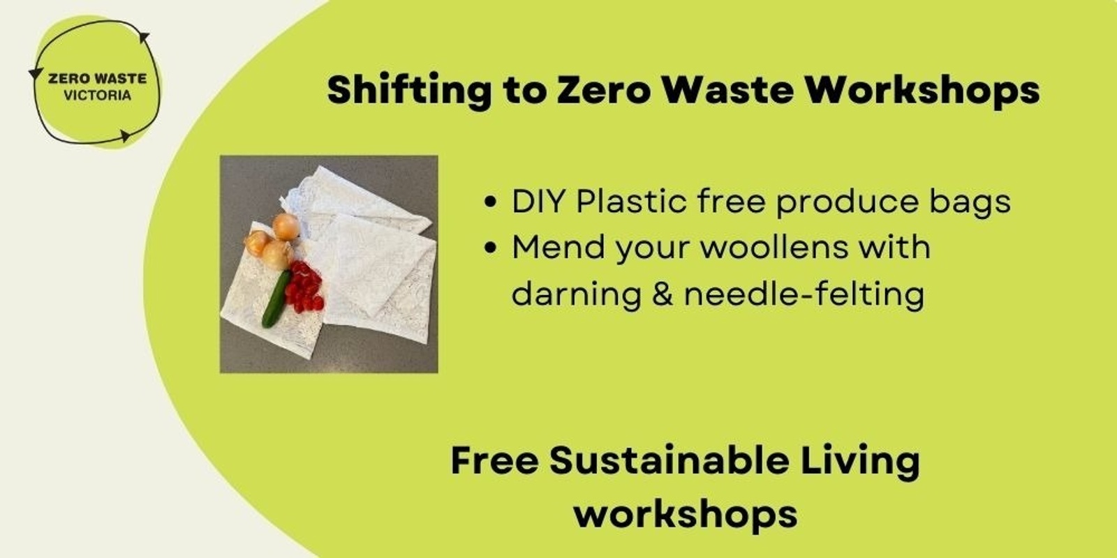 Banner image for Shifting to Zero Waste Workshops - Mt Evelyn Community House