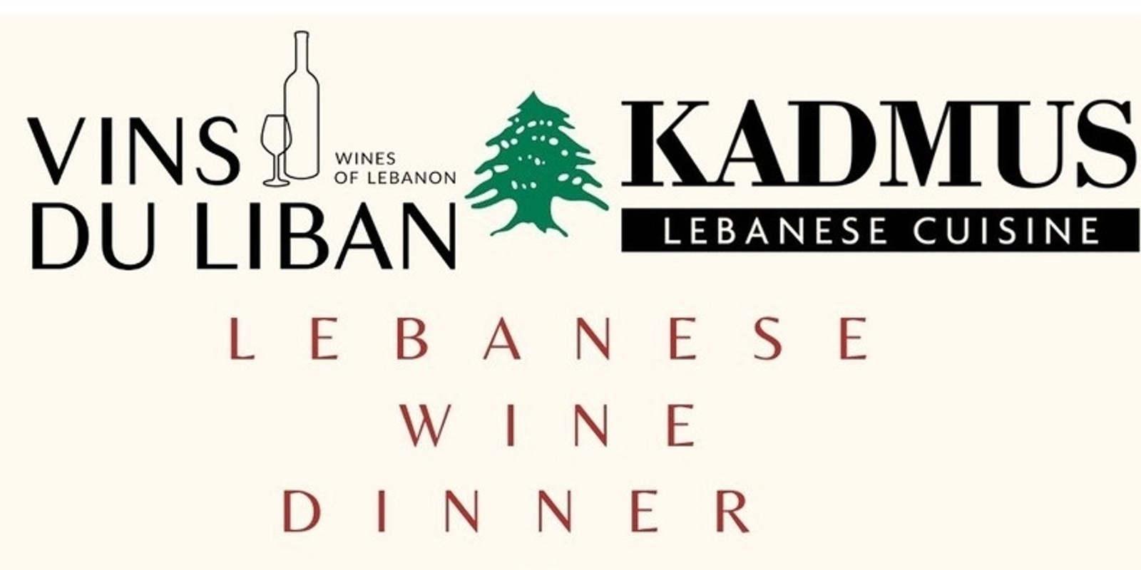 Banner image for Kadmus Lebanese Wine Dinner 