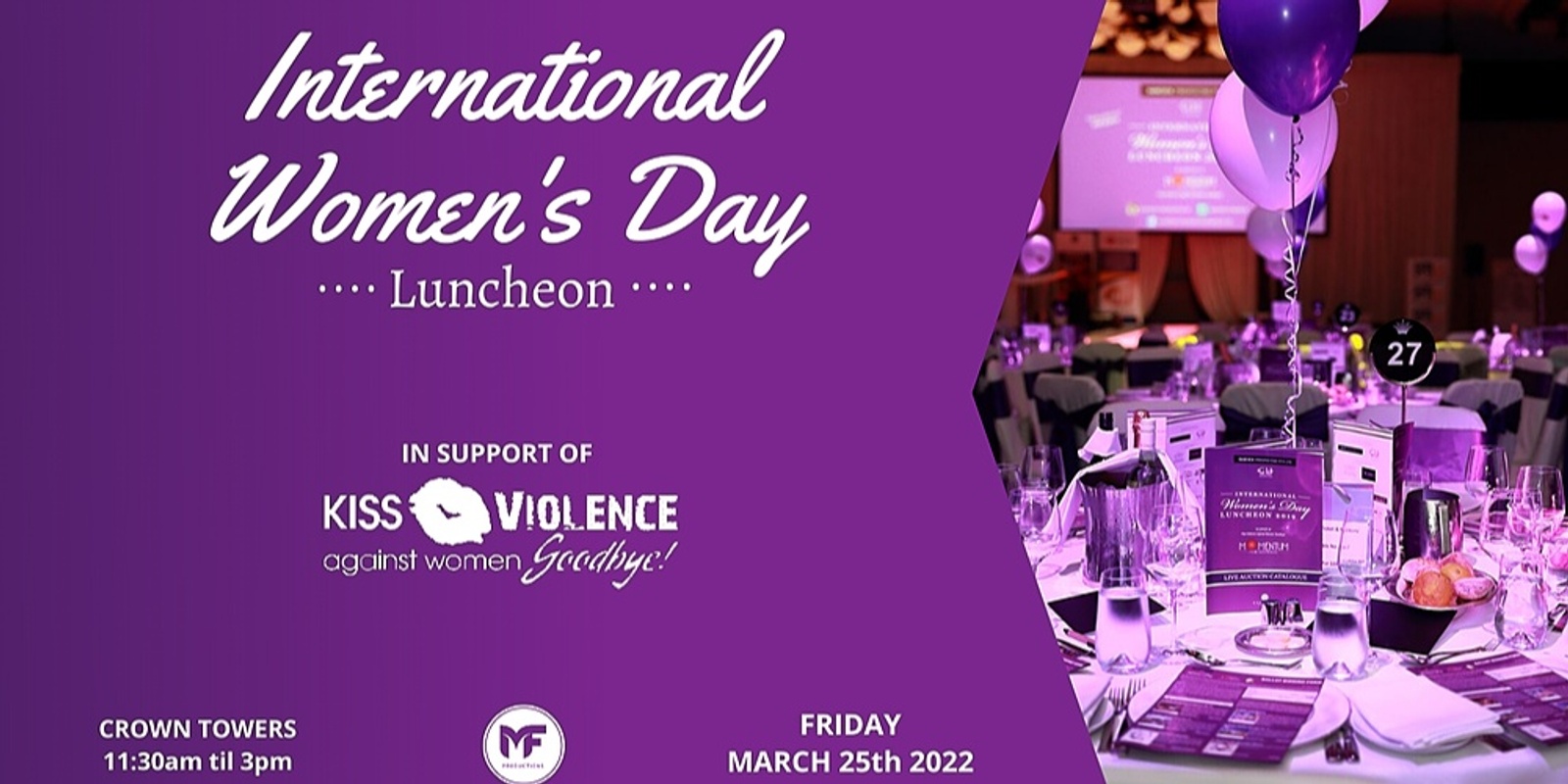 Banner image for International Women's Day Luncheon 2022