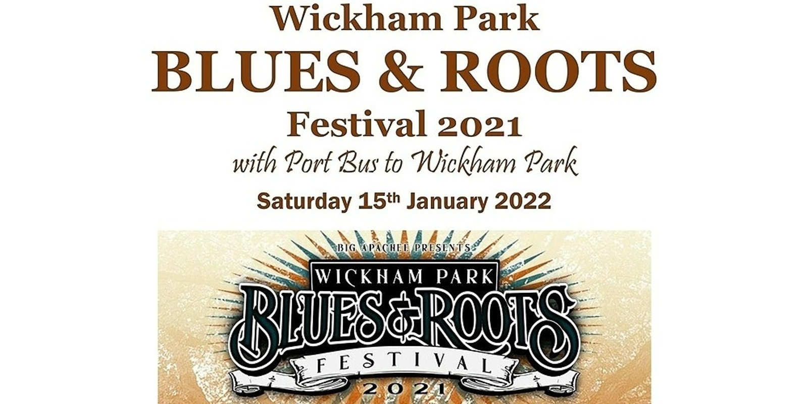 Banner image for Wickham Park Blues & Roots Festival