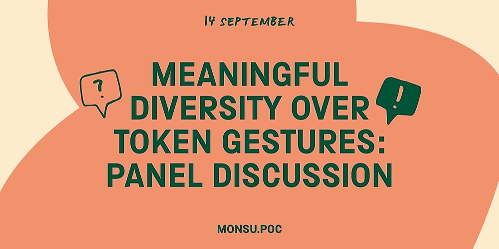 Banner image for Meaningful Diversity Over Token Gestures: Panel Discussion from MONSU Caulfield People of Colour