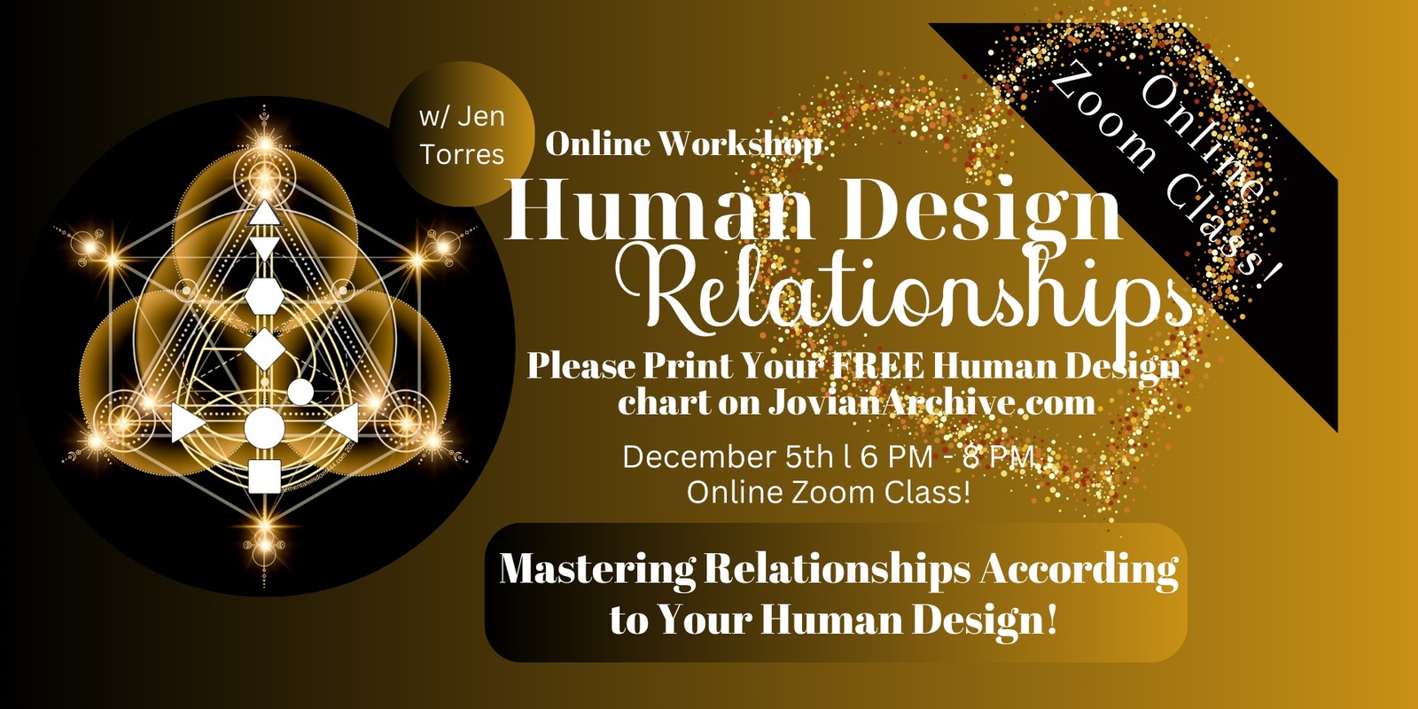 Banner image for Mastering Relationships According to Your Human Design! 