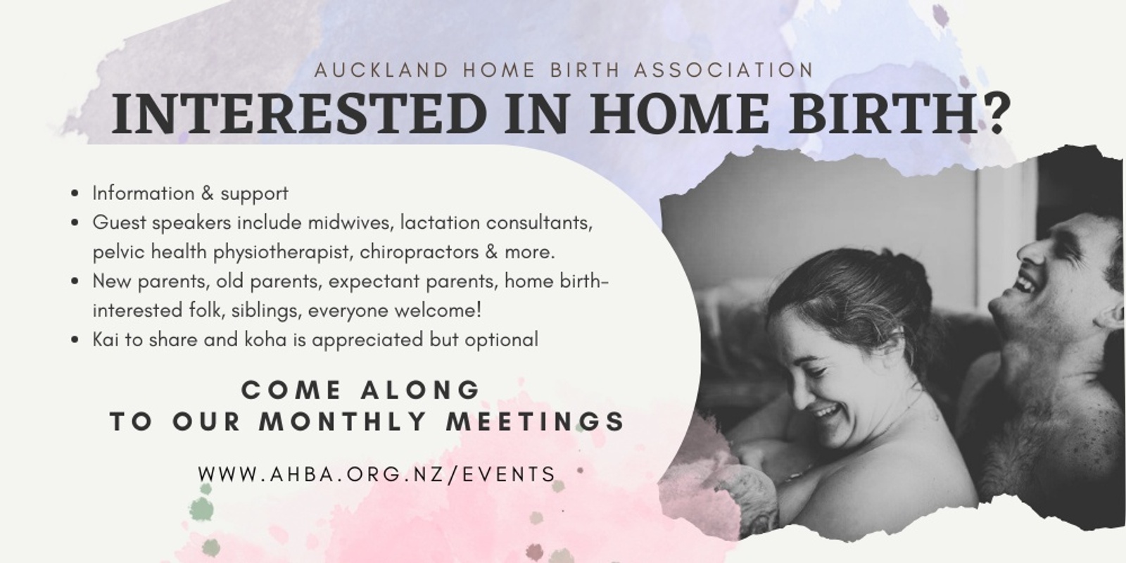 Banner image for Monthy Home Birth Meeting