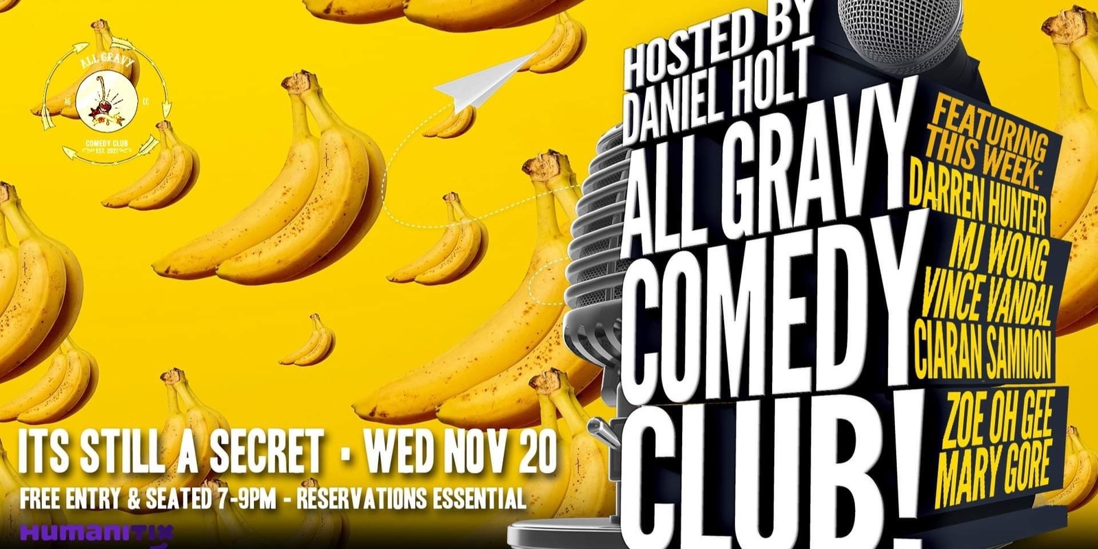 Banner image for All Gravy Comedy Club