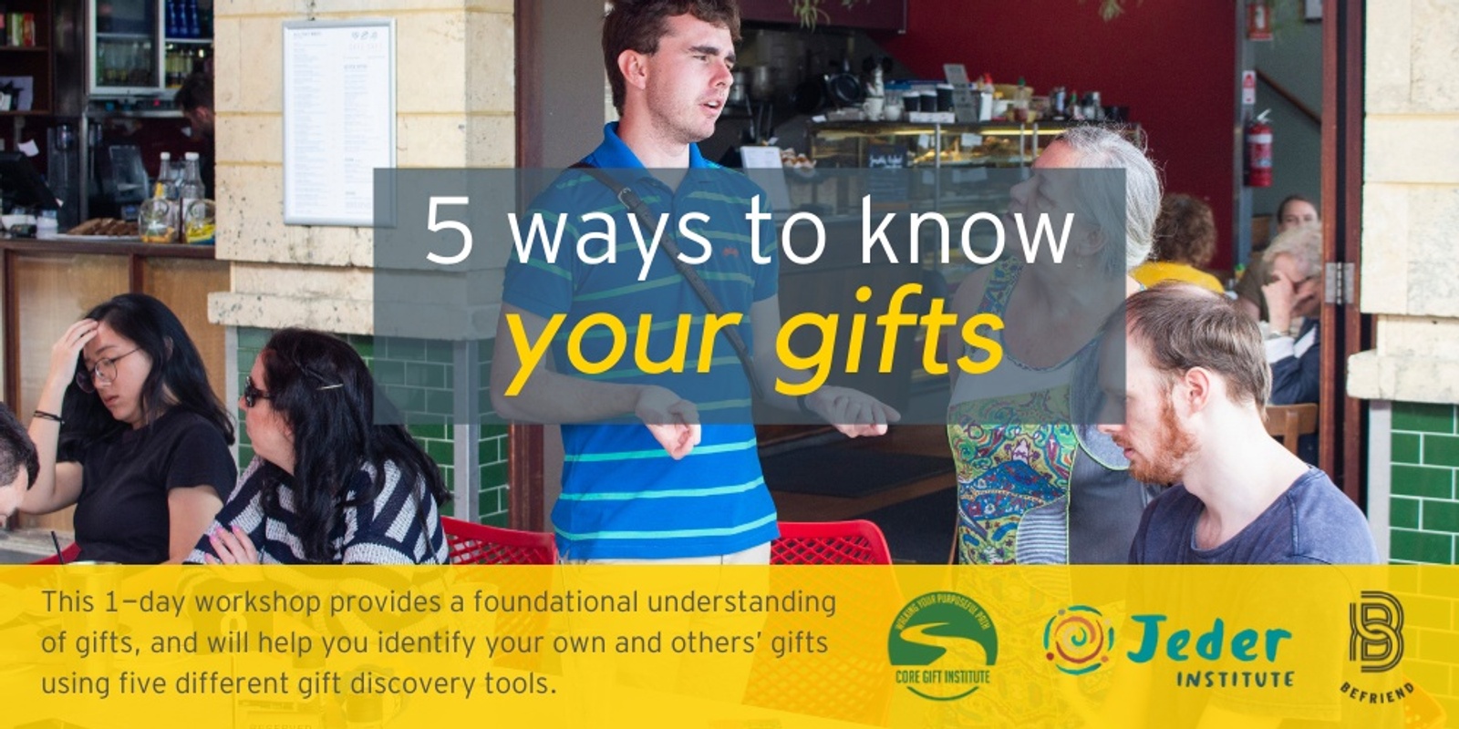 Banner image for 5 Ways to Know Your Gifts - with Bruce Anderson of Core Gift Institute