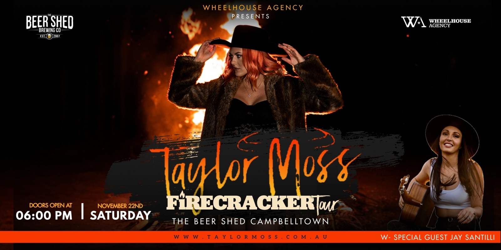 Banner image for Taylor Moss Live at The Beer Shed