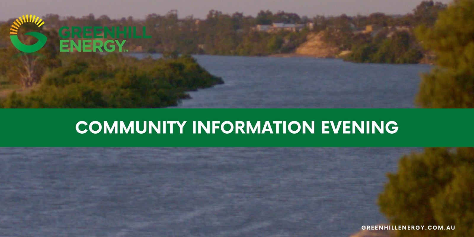 Banner image for Greenhill Energy Community Information Evening