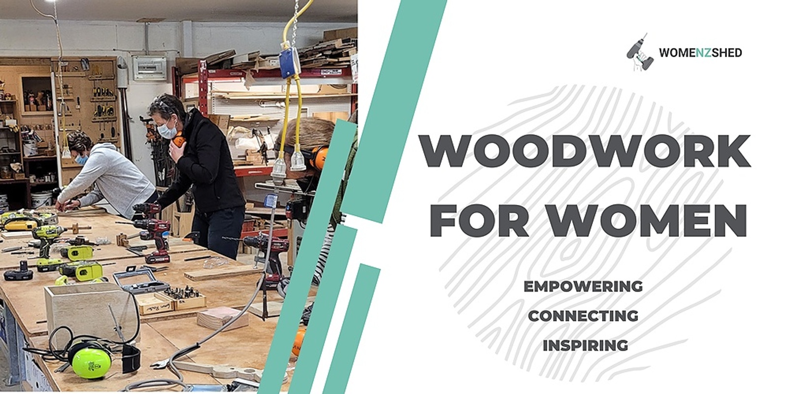 Banner image for Introduction to the Wood Workshop (Saturday PM Winter Series) by WomenzShed