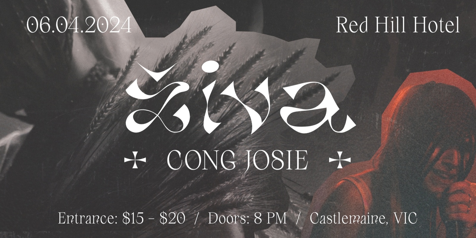 Banner image for ŽIVA +++ Cong Josie live at Red Hill Hotel