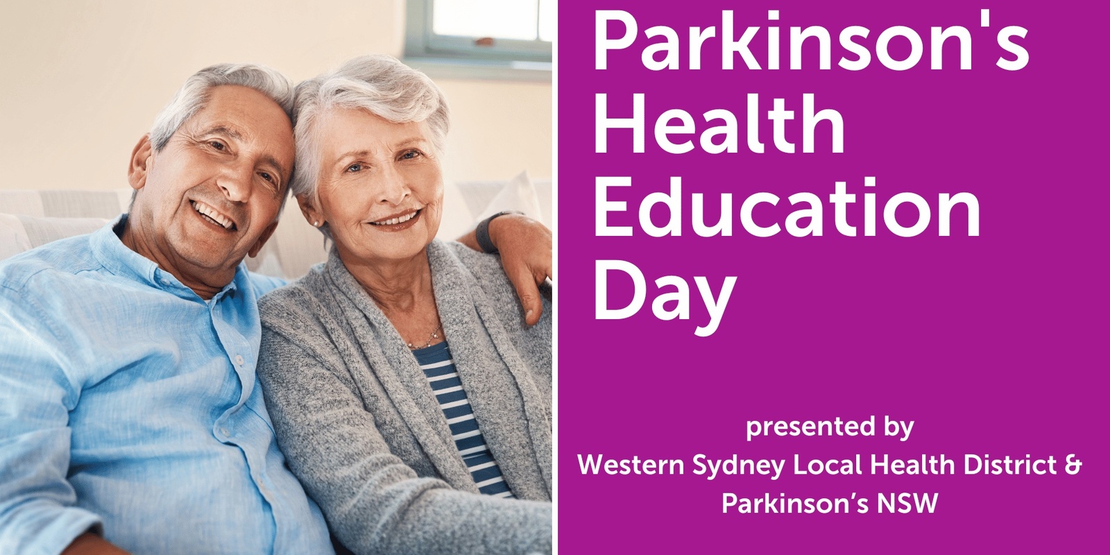Banner image for Parkinson's Health Education Day - Westmead