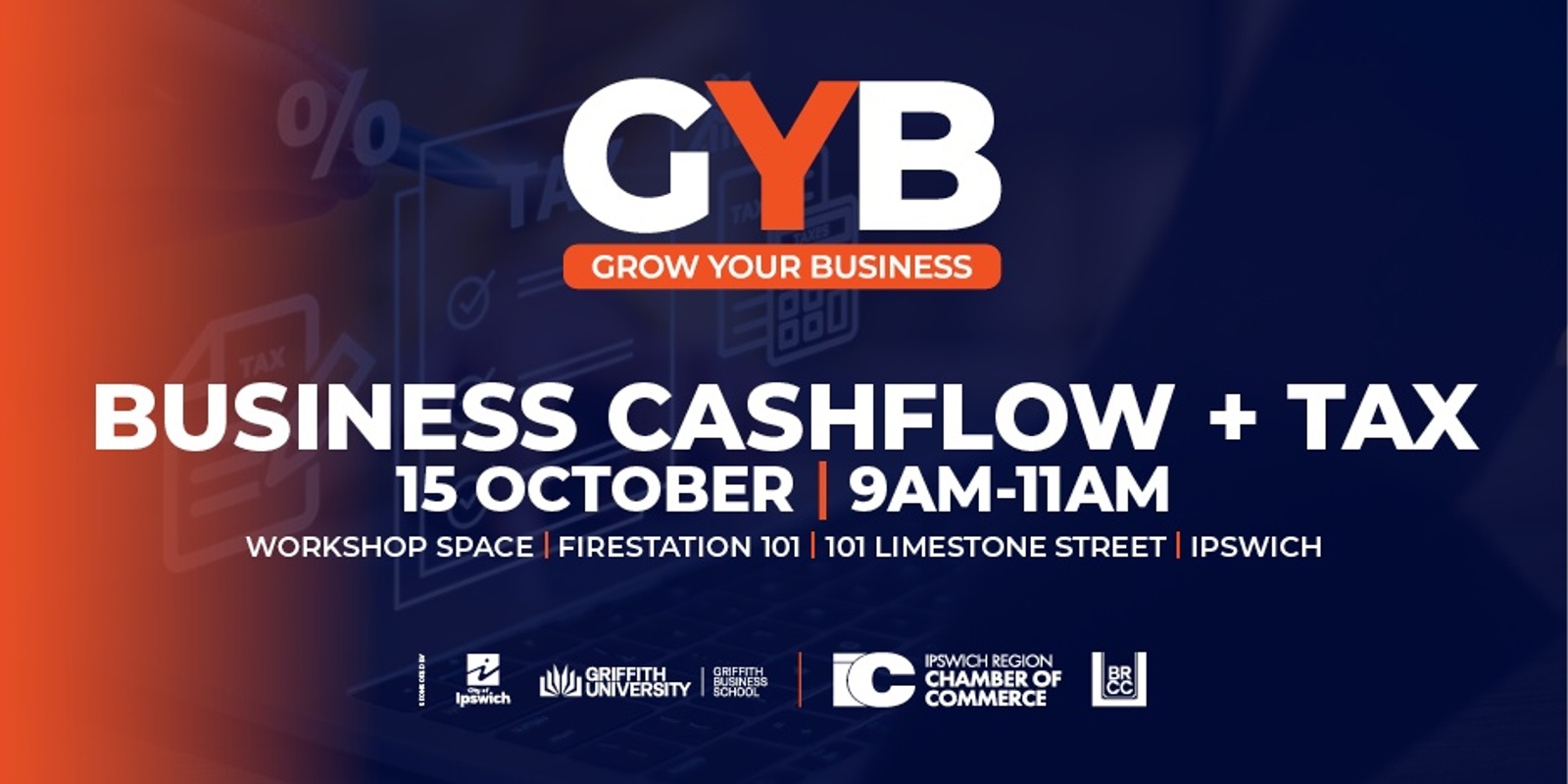 Banner image for Grow Your Business - Managing Cashflow and Tax