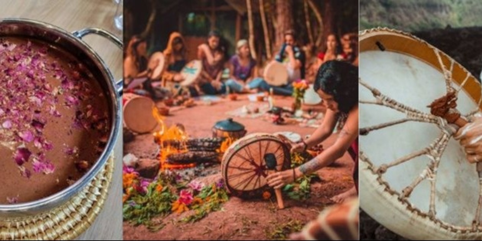 Banner image for SACRED CACAO CEREMONY AND DRUM JOURNEY