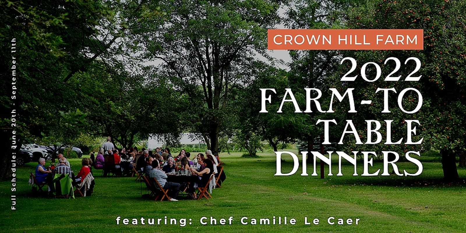 Banner image for Farm-To-Table Dinner with Chef Camille Le Caer