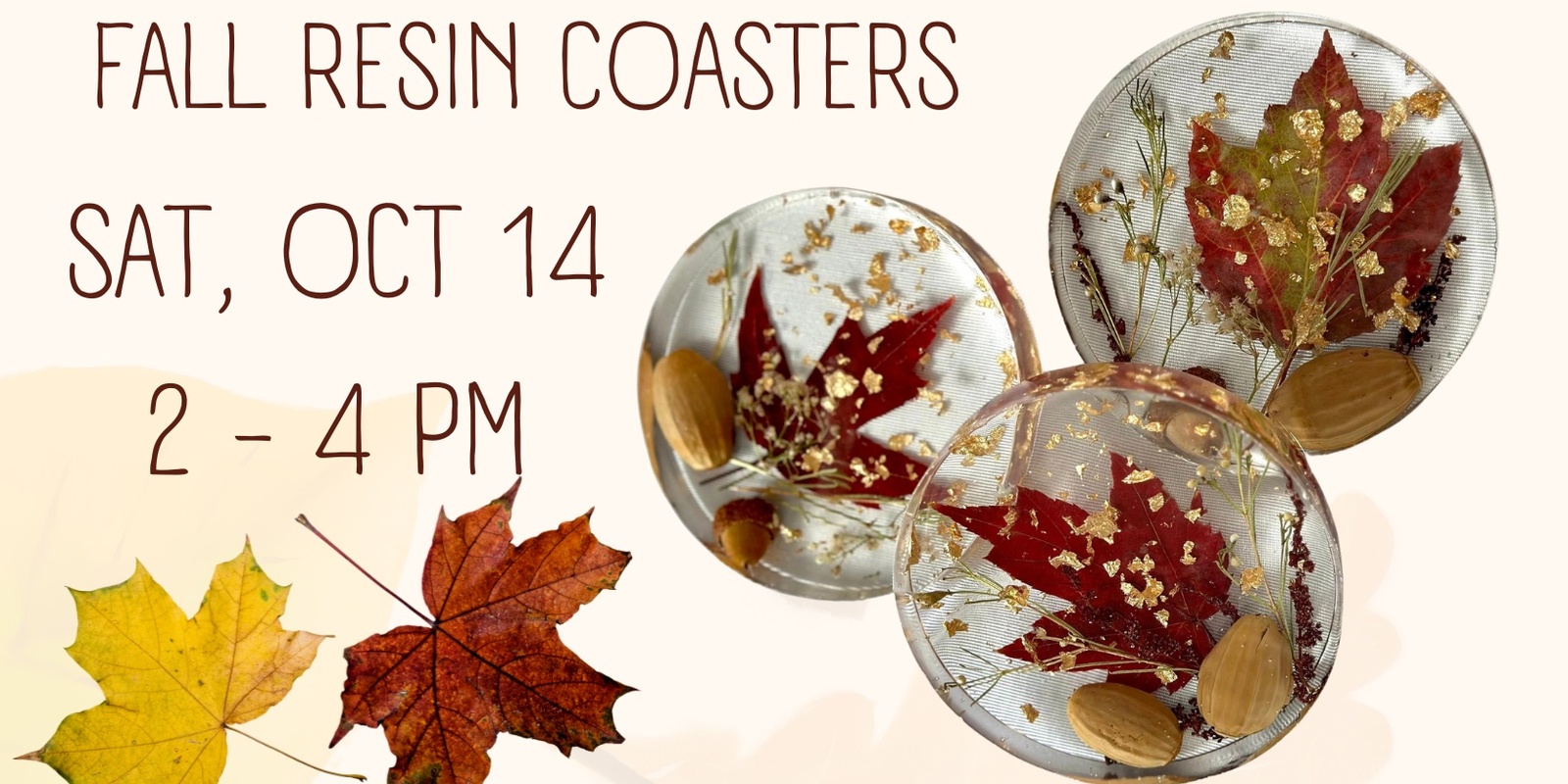 Banner image for Fall Resin Coasters