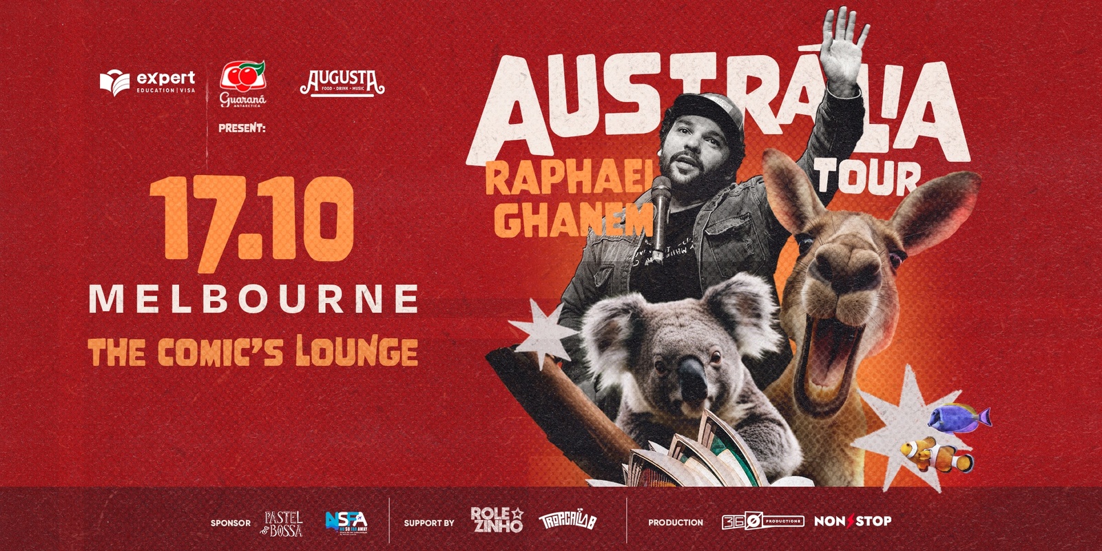 Banner image for RAPHAEL GHANEM AUSTRALIA TOUR 2024