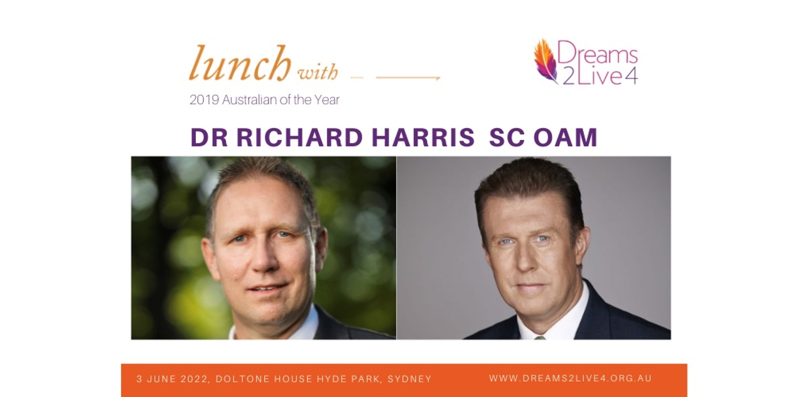 Banner image for Lunch With Dr Richard Harris SC OAM
