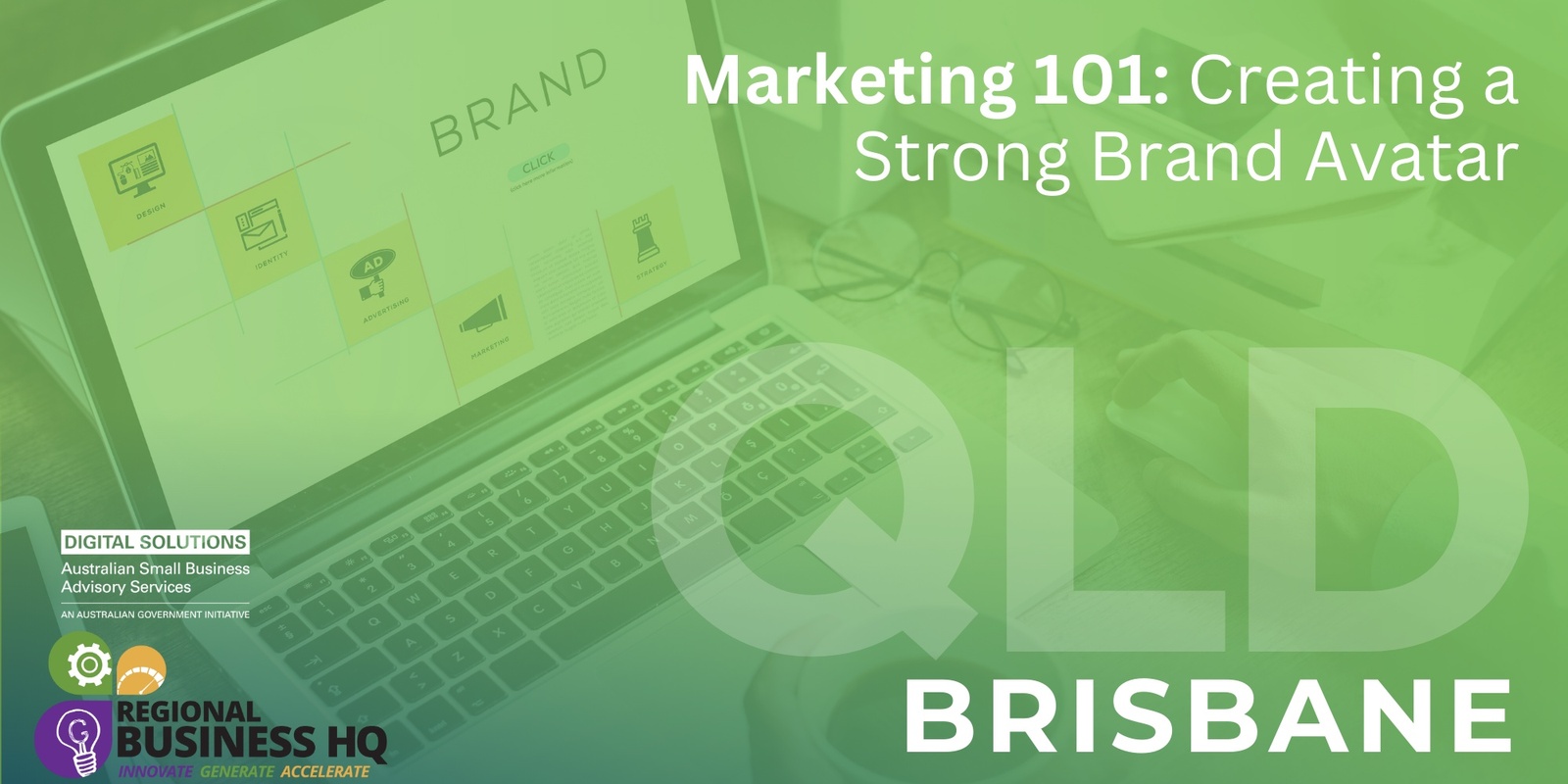 Banner image for Marketing 101: Creating a Strong Brand Avatar - Brisbane