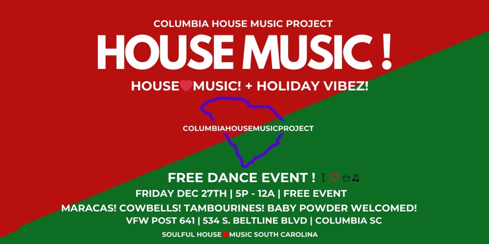 Banner image for House Music! Holiday Vibez!