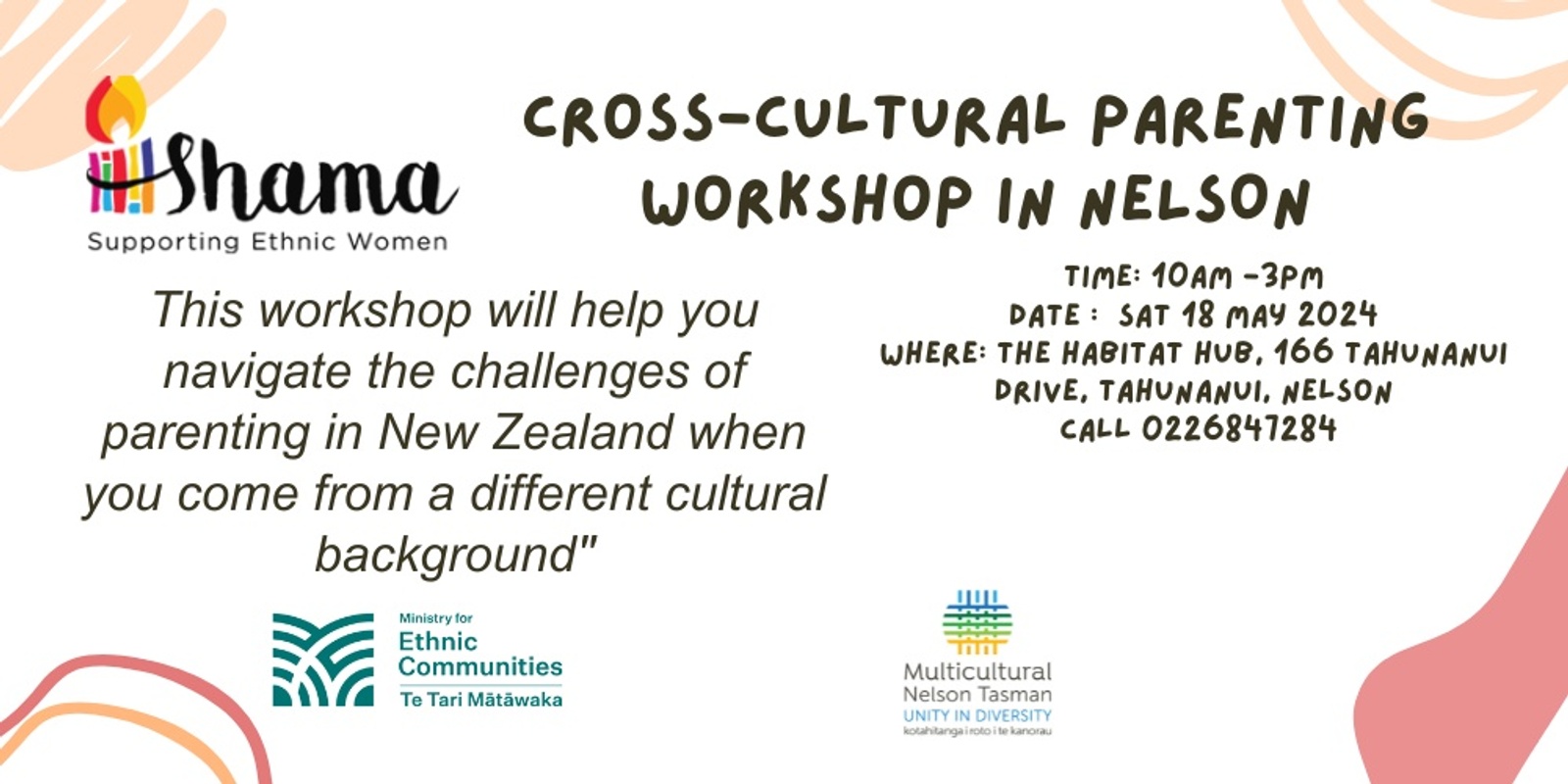 Banner image for Cross-Cultural Parenting Workshop in Nelson 2024