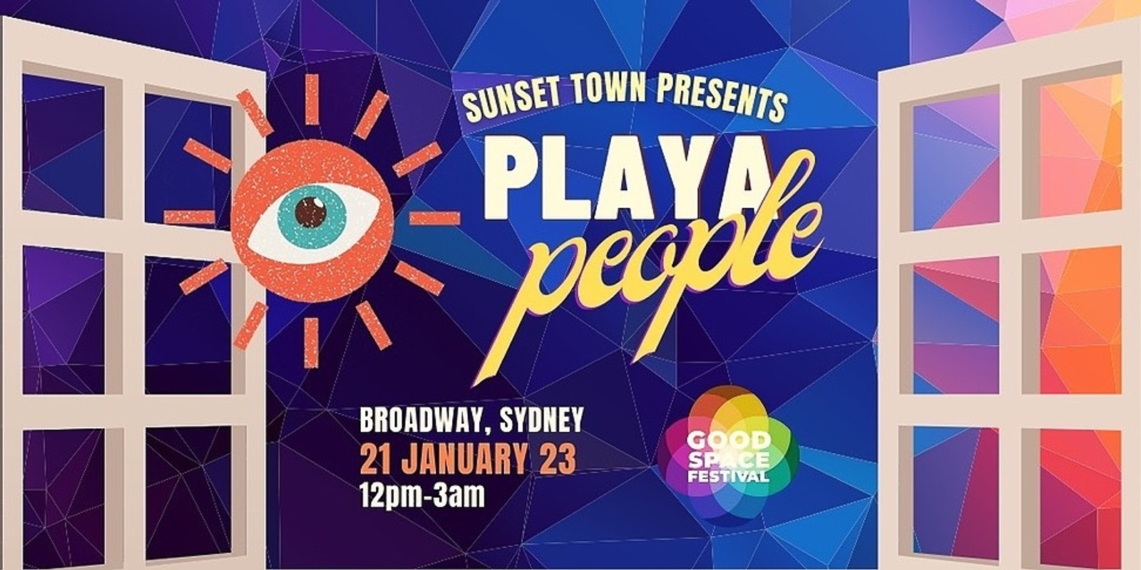 Banner image for Playa People - Sunset Town