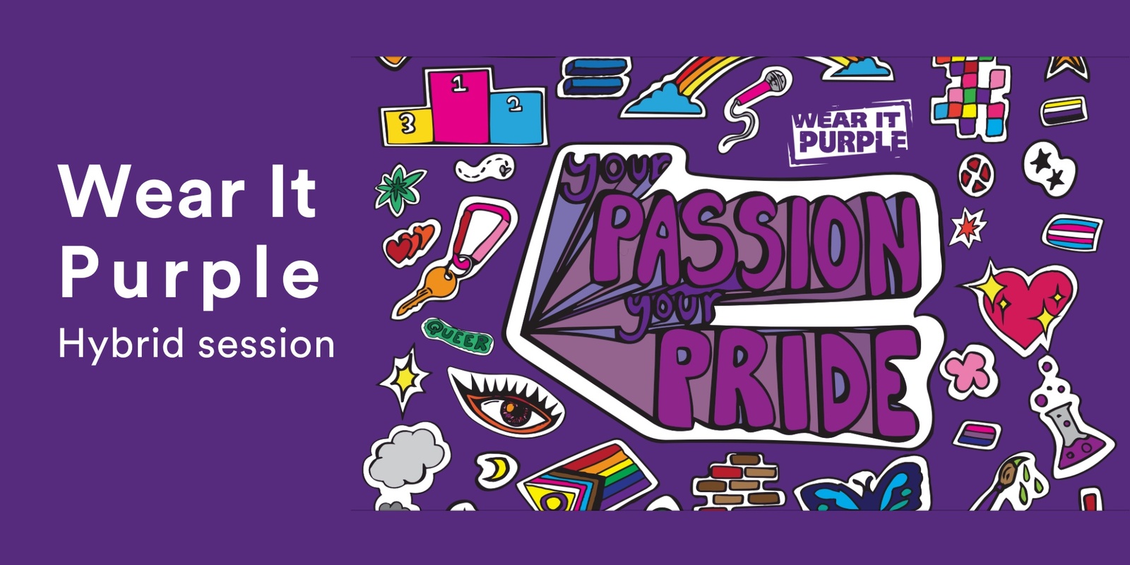 Banner image for Wear It Purple Day - Your Passion, Your Pride!